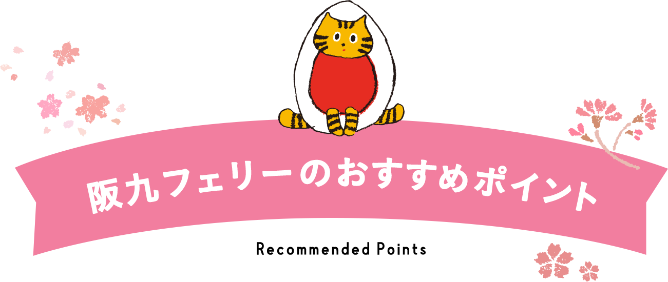 阪九フェリーのおすすめポイント